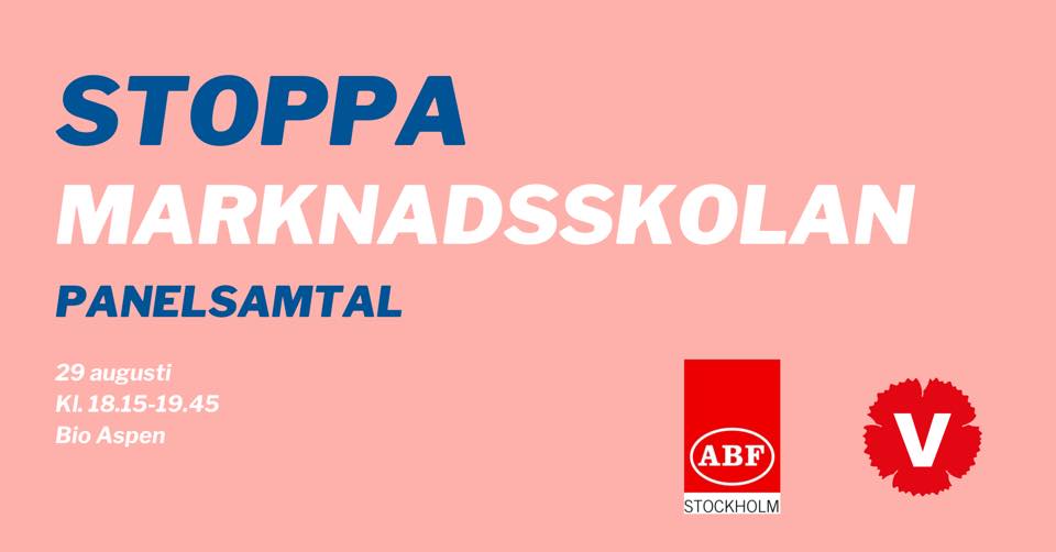 Panelsamtal Stoppa marknadsskola